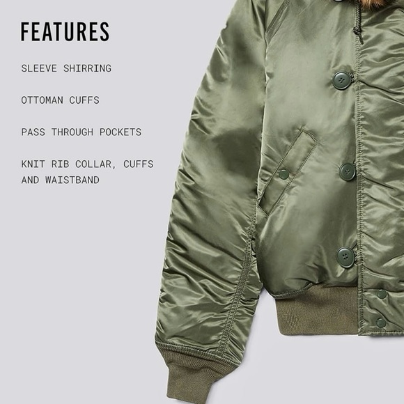 Alpha Industries N2B Bomber-EUC - Picture 4 of 12